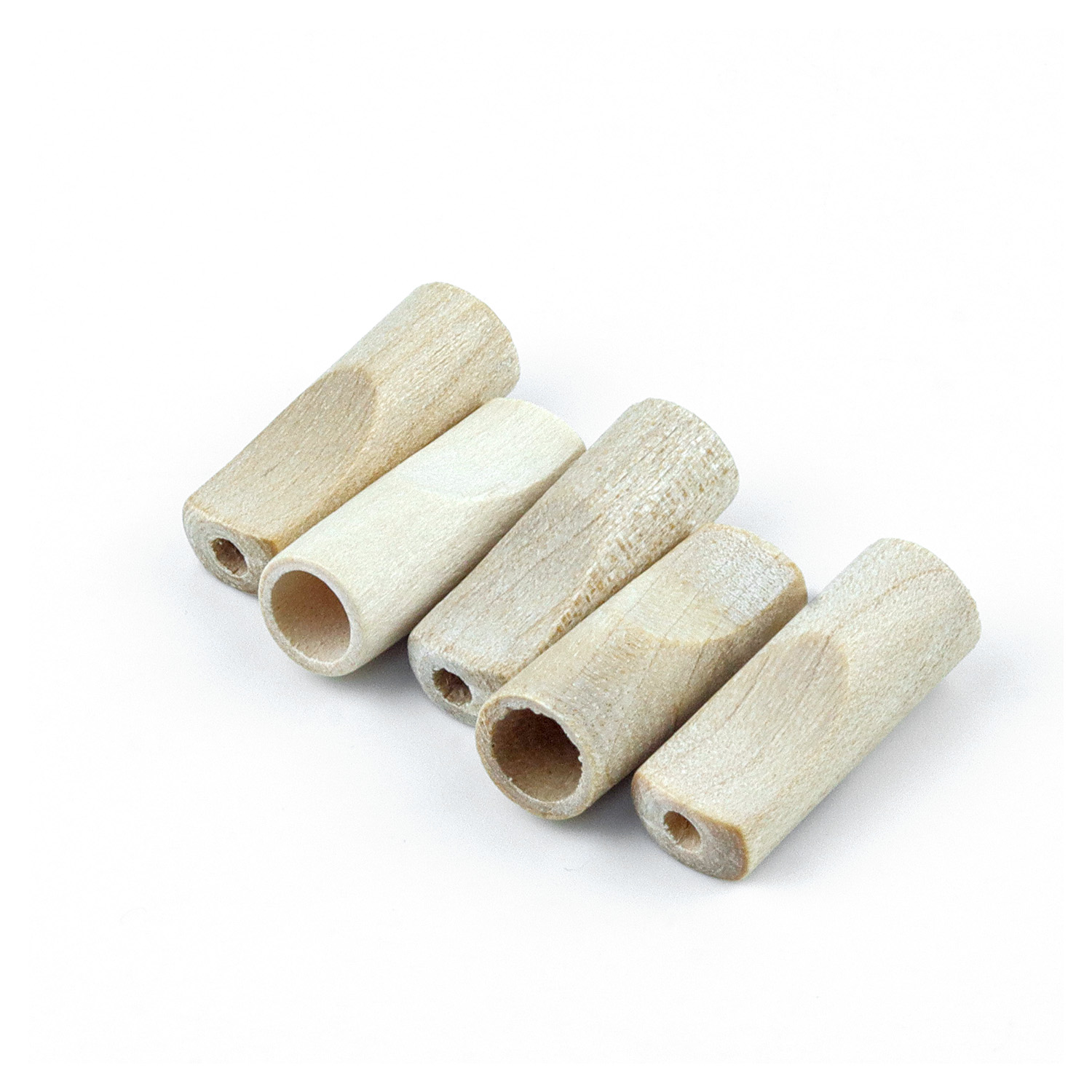 hollow wooden filter tips